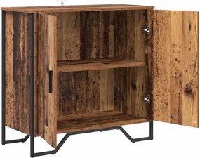 vidaXL Πλαϊνό γραφείο Παλιό ξύλο 78 x 35 x 74.5 εκ.