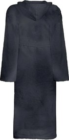 vidaXL Μπουρνούζι KINN Ανθρακί L Βαμβάκι