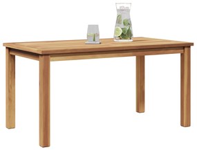 vidaXL Τραπεζάκι σαλονιού Καφέ 90 x 50 x 45.5 εκ Μασίφ ξύλο teak