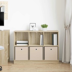 vidaXL Πλαϊνό γραφείο Δρύς Sonoma 102 x 32 x 73,5 εκ