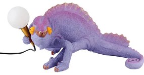 Φωτιστικό Επιτραπέζιο  Chameleon Μωβ 43,5*32*21,5εκ. - Μωβ