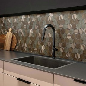 Αυτοκόλλητα Πλακάκια (Σετ 4τμχ) L-C Hexa Concrete Grey 1770144