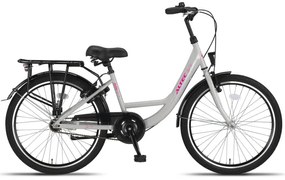 Belle 24 Inch Girls Rim Brakes Light greyAltec