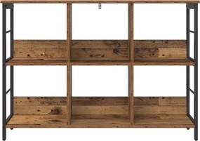 vidaXL Ράφι Βιβλίων 6 επιπέδων 102 x 32 x 72,5 εκ. Επεξεργασμένο Ξύλο