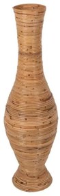 ΔΙΑΚΟΣΜΗΤΙΚΟ ΒΑΖΟ ΔΑΠΕΔΟΥ HM7852 RATTAN ΣΕ ΦΥΣΙΚΟ Φ30x100Yεκ.