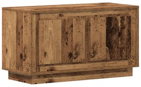 vidaXL Κονσόλα Τηλεόρασης Παλιού Ξύλου 80x35x45 εκ. Κατασκευασμένο Ξύλο