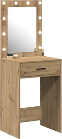 vidaXL Τραπέζι περιποίησης Artisan Oak 50 x 41 x 135 εκ