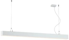 Γραμμικό Κρεμαστό Direct+Indirect L1420 3000K Λευκό Dim. Station Ultra 3911-10142-3-W-D1 Viokef-3911-10142-3-W-D1-Λευκό 3911-10142-3-W-D1