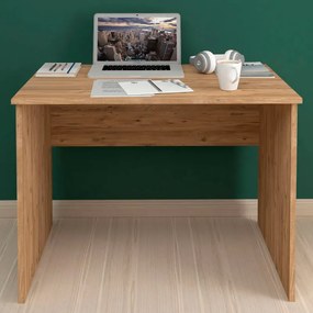 ΓΡΑΦΕΙΟ ΕΡΓΑΣΙΑΣ KALEN MEGAPAP ΑΠΟ ΜΕΛΑΜΙΝΗ ΧΡΩΜΑ PINE OAK 90X60X74ΕΚ.