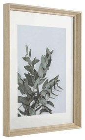 Κάδρο Renabie 423006 32,5x42,5cm Natural Eglo Κάθετοι Wood, Glass