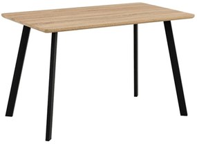 Τραπέζι Derbi 09.0655 120x70x75cm Sonoma Zita Plus