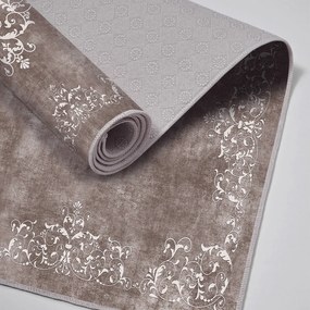Bathmat Set (2 Pieces) 510616 - Taupe Grey Taupe Grey