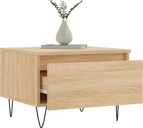 vidaXL Τραπεζάκια Σαλονιού 2 τεμ. Sonoma Δρυς 50x46x35 εκ. Επεξ. Ξύλο