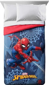 Πάπλωμα Μονό (160x240) 2 Όψεων Dimcol Spider-Man 44 Blue