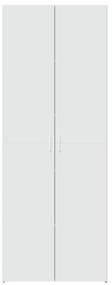vidaXL Ντουλάπι Λευκό 70x42,5x185 εκ. Επεξεργασμένο Ξύλο