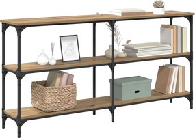 vidaXL Τραπέζι κονσόλας Artisan Oak 150 x 29 x 75 εκ