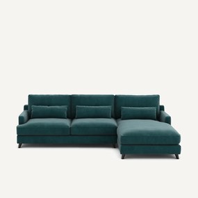 Γωνιακός καναπές από βελούδο, Alwine