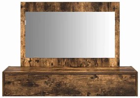 vidaXL Τραπέζι περιποίησης Καφέ 100 x 40 x 70 εκ. Επεξεργασμένο ξύλο