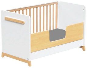 Casababy Palmer White Βρεφικό Κρεβάτι Μετατρεπόμενο Σε Προεφηβικό