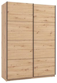 Ντουλάπα Gard 150 Artisan Oak 145x61x205 εκ. 145x61x205 εκ.