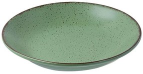 Πιάτο Βαθύ Terra 07-15527 23cm Green Estia Πορσελάνη