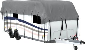 vidaXL Κάλυψη οροφής τροχόσπιτου Γκρι 800x300 cm Μη υφασμένο ύφασμα