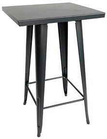 ZITA PLUS TEXAS ΜΠΑΡ ΜΑΥΡΟ ΜΑΤ ΤΡΑΠ. 60Χ60Χ103εκ. 60X60X103εκ.24.0217