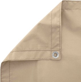 vidaXL Οθόνη Μπαλκονιού Μπεζ 100 x 800 cm Ύφασμα Όξφορντ