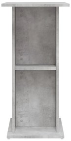 vidaXL Βάση Ενυδρείου Γκρι Σκυροδ. 60,5x36x72,5 εκ. Επεξεργασμένο Ξύλο