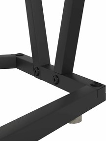 vidaXL Τραπεζάκι σαλονιού Γκρι 80 x 40 x 40.5 εκ