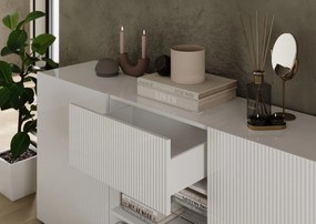 Έπιπλο Τηλεόρασης Ανθρακί Οξειδωμένο 121x43x57