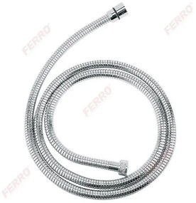 Ferro W13 Σπιράλ Ντους Χρωμέ Μεταλλικά Στοιχεία 1,2m