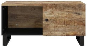 vidaXL Τραπεζάκι Σαλονιού 80x50x40 εκ. Μασίφ Ξύλο Μάνγκο &amp; Επεξ. Ξύλο