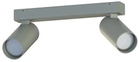 Φωτιστικό Οροφής - Σποτ Fourty 11466 4-16.5x20-32x6.5-11.5cm 2xGU10 10W Grey Nowodvorski