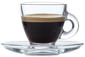 Φλυτζάνια Καφέ 225ml + Πιατάκια (Σετ 6τμχ) Lav Roma