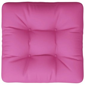 Μαξιλάρι Παλέτας Ροζ 50 x 50 x 12 εκ. Υφασμάτινο - Ροζ