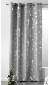 Κουρτίνα (140x280) Με Τρουκς L-C Bloomy Grey 1612523