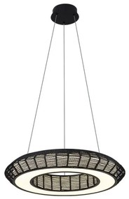 Κρεμαστό Φωτιστικό Οροφής LED 64W Μαύρο 3000Κ-6000Κ Dimmable Zeus-P-BK Sunlight-ZEUS-P-BK-Μαύρο ZEUS-P-BK