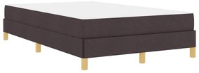 vidaXL Κρεβάτι με ελατήρια Καφέ 120 x 200 cm