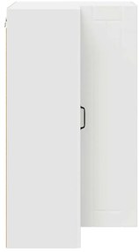 vidaXL Ντουλάπα Κουζίνας Lucca Λευκό 57 x 57 x 100 εκ.