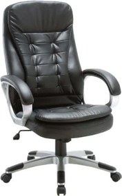 BF5150 Πολυθρόνα Διευθυντή Pu Μαύρο   1τμχ