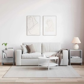 vidaXL Ράφι Περιοδικών 2 τεμ. Γκρίζο Σονομα 35 x 30 x 45 εκ.