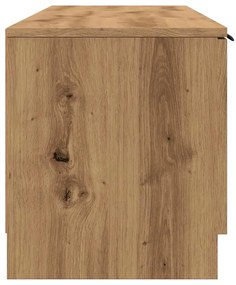 ντουλάπι τηλεόρασης Artisan Oak 140x35x40cm Κατασκευασμένο ξύλο - Καφέ