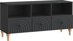 vidaXL Ντουλάπι TV Μαύρο 102 x 34,5 x 50 εκ.