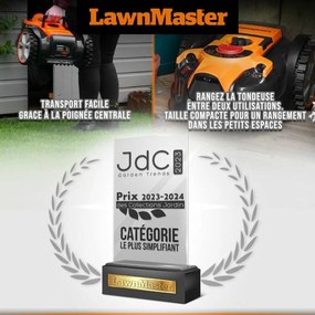 Ρομποτική χορτοκοπτική μηχανή LawnMaster
