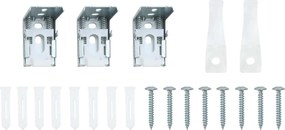 vidaXL Βενετσιάνικη Σκίαση Λευκό 45 x 160 εκ. 35 mm