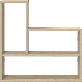 vidaXL Ράφι Τοίχου Sonoma Δρυς 60 x 11 x 60 εκ. Επεξεργασμένο Ξύλο