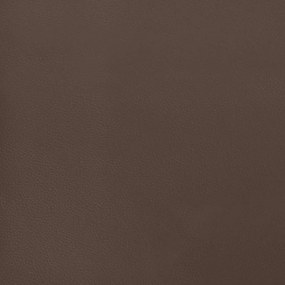 Πλαίσιο Κρεβατιού Boxspring Καφέ 90x200 εκ. Συνθετικό Δέρμα - Καφέ