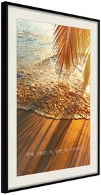 Αφίσα - Beach of Dreams - 20x30 - Μαύρο - Με πασπαρτού