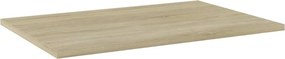 vidaXL Ράφια Βιβλιοθήκης 4 τεμ. Sonoma Δρυς 60x40x1,5 εκ. Επεξ. Ξύλο